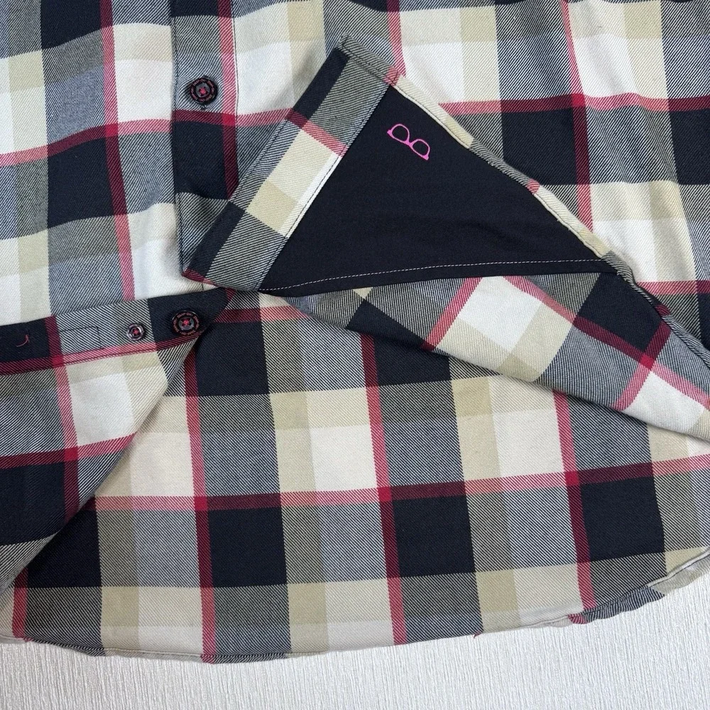 Dixxon Snap On Tools Limited Edition Form & Function Plaid Flannel Shirt Men XL - Picture 12 of 14